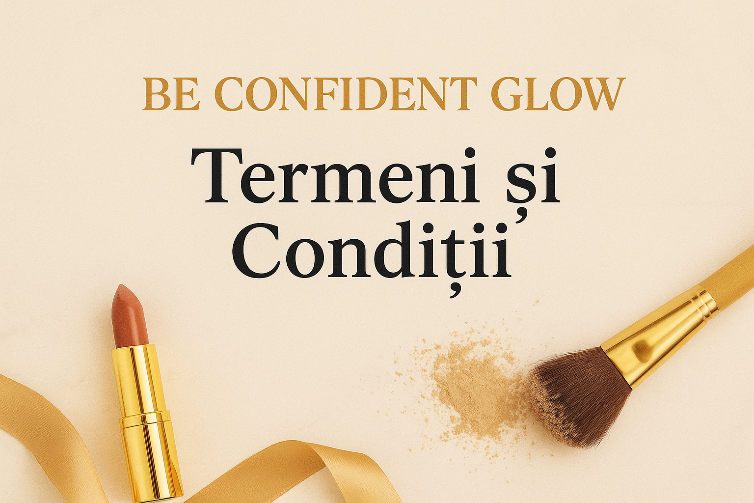 Termeni și condiții BeConfidentGlow – Ghid complet și important despre utilizarea site-ului și protecția datelor personale